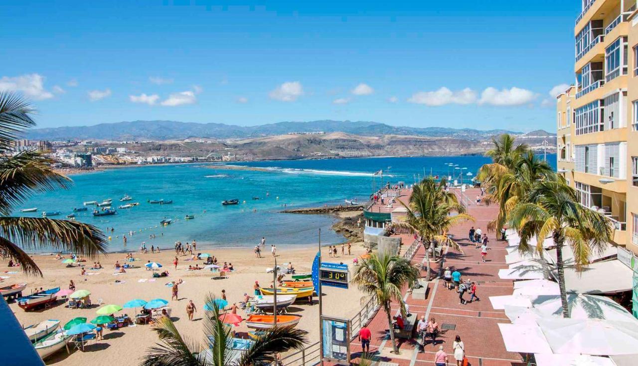 Apartamento Con Balcon En La Playa De Las Canteras Лас-Пальмас-де-Гран-Канария Экстерьер фото