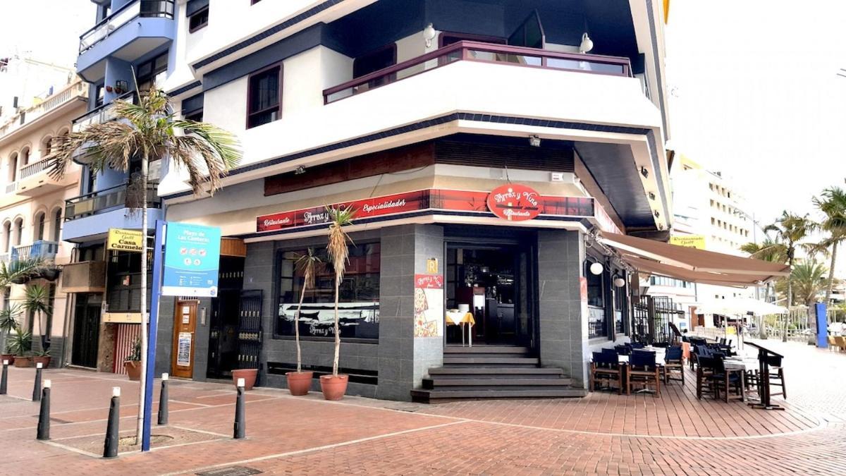 Apartamento Con Balcon En La Playa De Las Canteras Лас-Пальмас-де-Гран-Канария Экстерьер фото